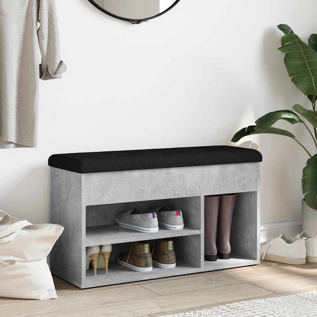 Panca Per Scarpe 82X32X45,5Cm Legno Multistrato
