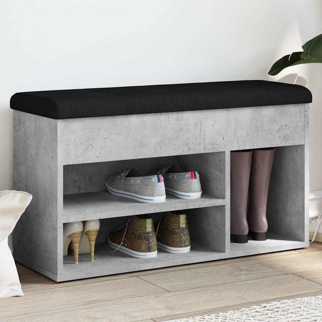 Panca Per Scarpe 82X32X45,5Cm Legno Multistrato
