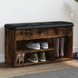 Panca Per Scarpe 82X32X45,5Cm Legno Multistrato