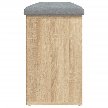 Panca Porta Scarpe Legno Multistrato Rovere Sonoma
