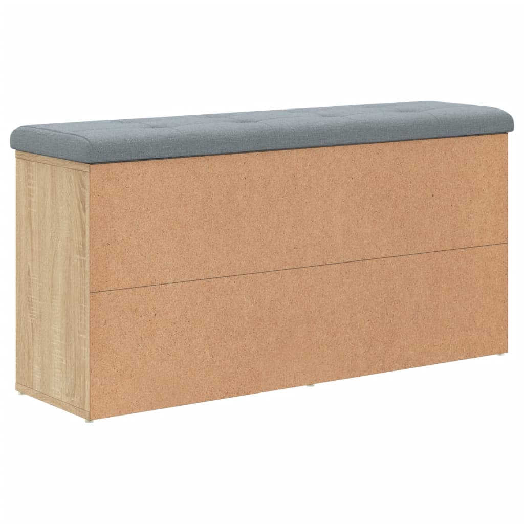 Panca Porta Scarpe Legno Multistrato Rovere Sonoma