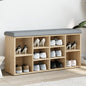 Panca Porta Scarpe Legno Multistrato Rovere Sonoma