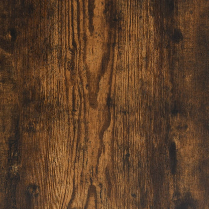 Panca Porta Scarpe Rovere Fumo 82X32X47 Cm In Legno Multistrato