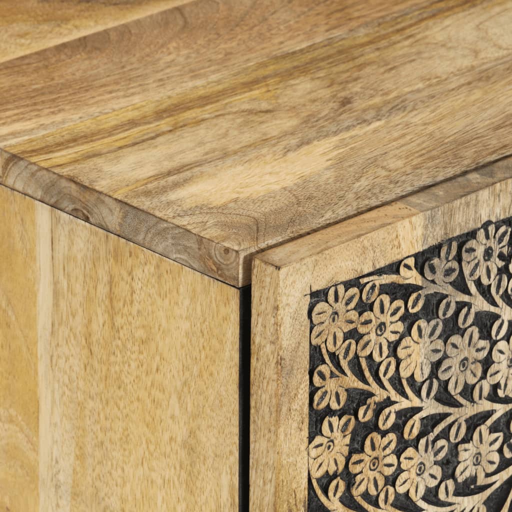 Set Mobili Da Bagno 4 Pz In Legno Massello Di Mango