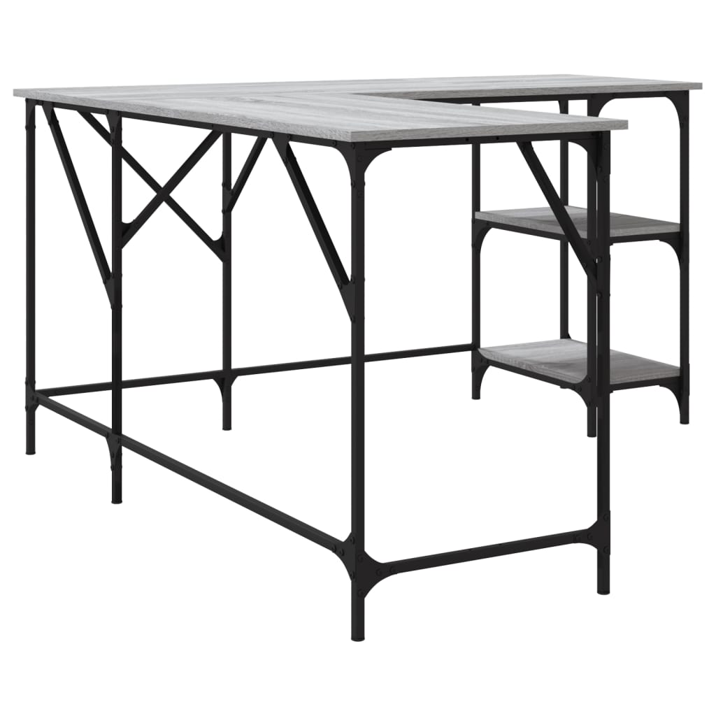 Scrivania 139X139X75 Cm In Legno Multistrato