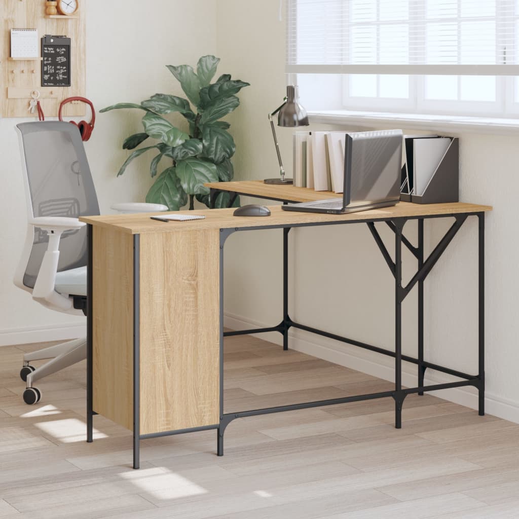 Scrivania 141X141X75 Cm In Legno Multistrato
