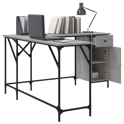 Scrivania 141X141X75 Cm In Legno Multistrato