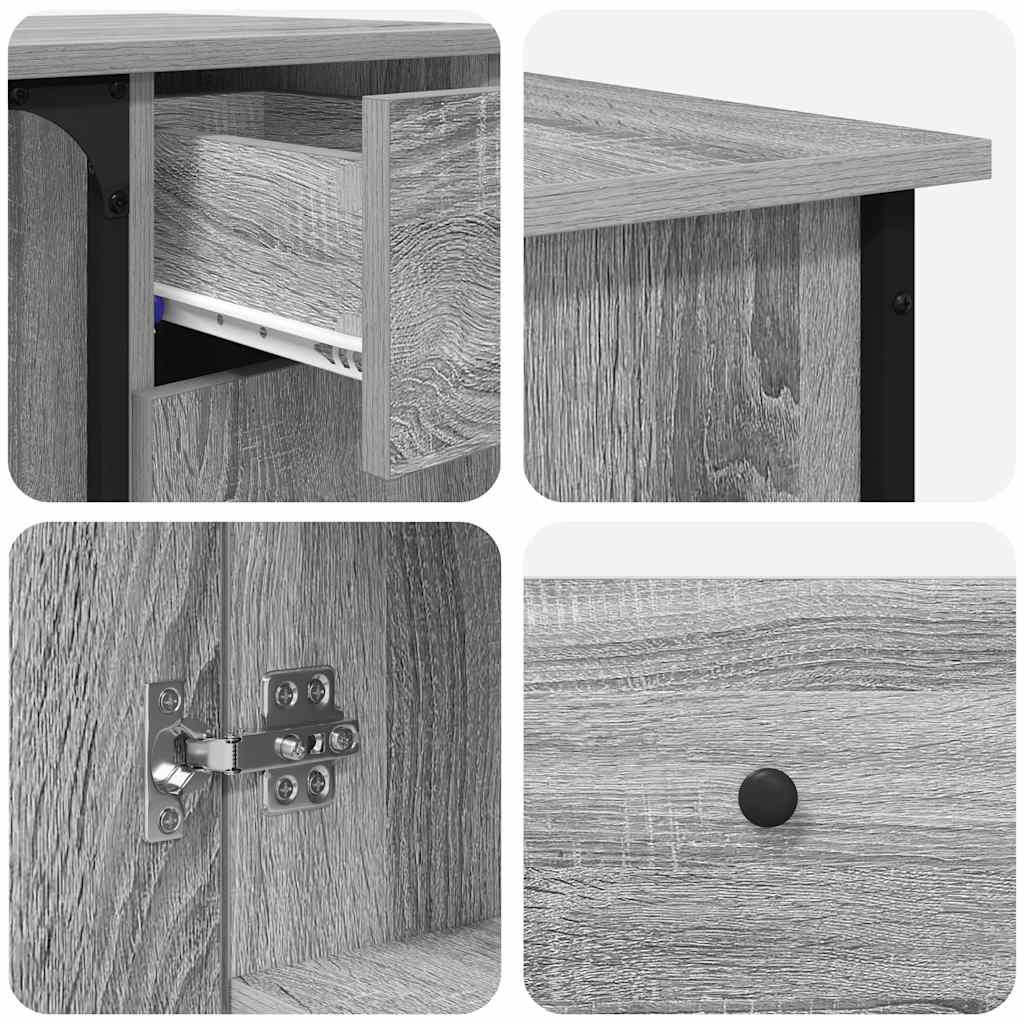 Scrivania 141X141X75 Cm In Legno Multistrato