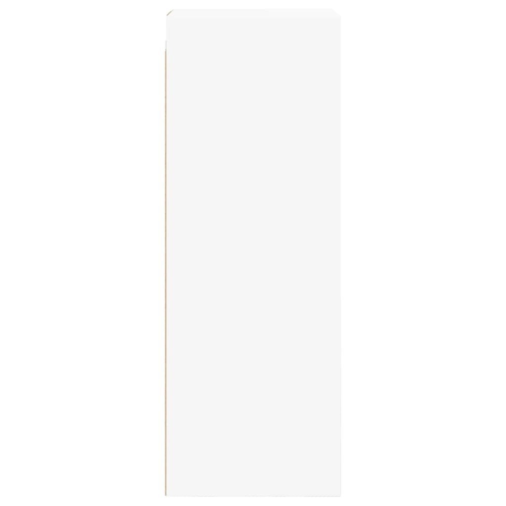 Mobile A Muro Con Ante In Vetro 35X37X100 Cm