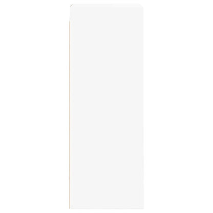 Mobile A Muro Con Ante In Vetro 35X37X100 Cm