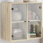 Mobile A Muro Con Ante In Vetro 68X37X68,5 Cm