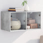 Mobile A Muro Con Ante In Vetro 68,5X37X35 Cm