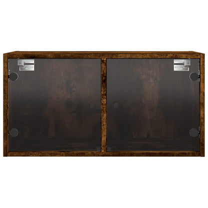 Mobile A Muro Con Ante In Vetro 68,5X37X35 Cm