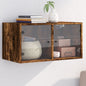 Mobile A Muro Con Ante In Vetro 68,5X37X35 Cm