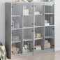 Credenza 2 Pcs 68 X 37 X 142 Cm Legno Multistrato