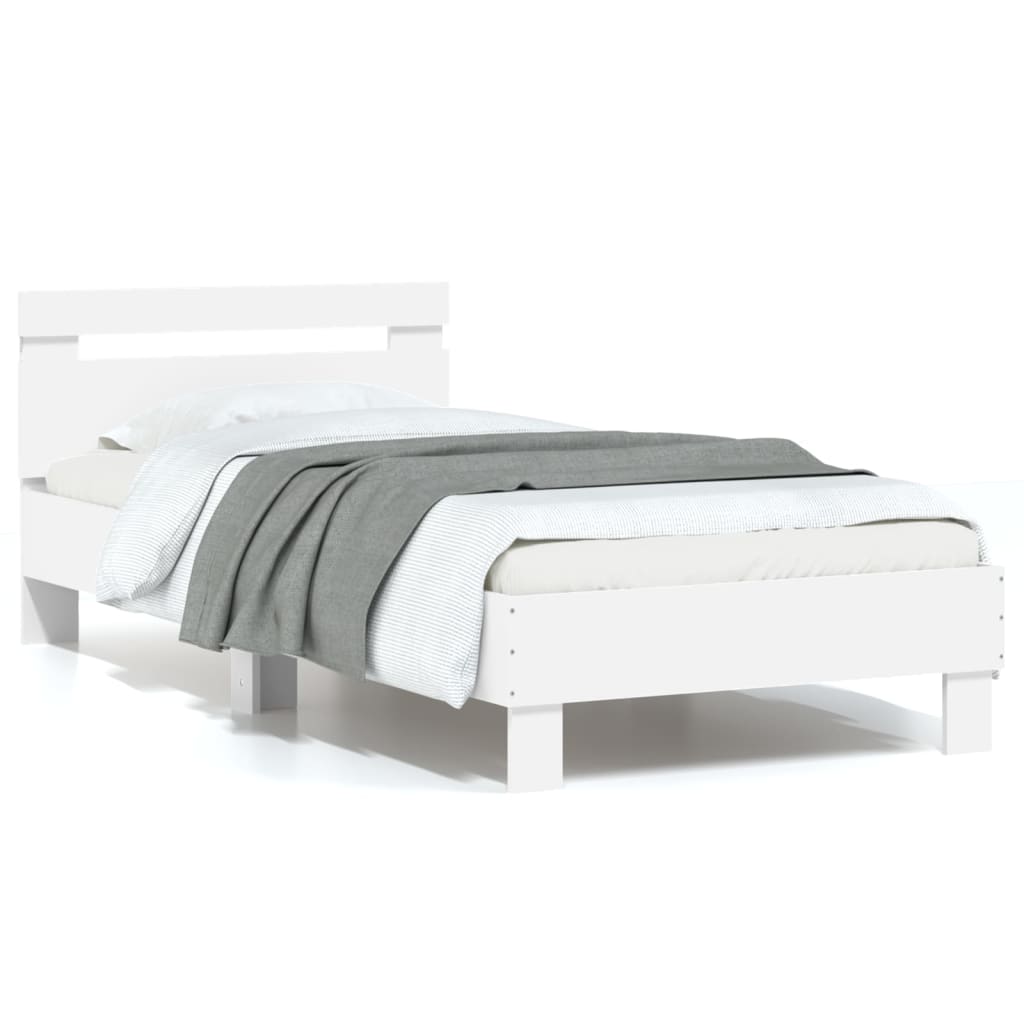 Giroletto Con Led Senza Materasso Bianco