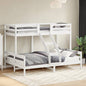 Letto A Castello 80X200/140X200 Cm In Legno Massello Di Pino
