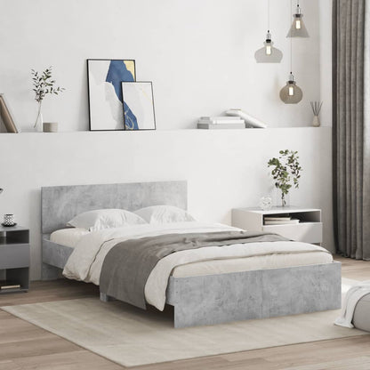 Giroletto Testiera Legno Multistrato Grigio Cemento