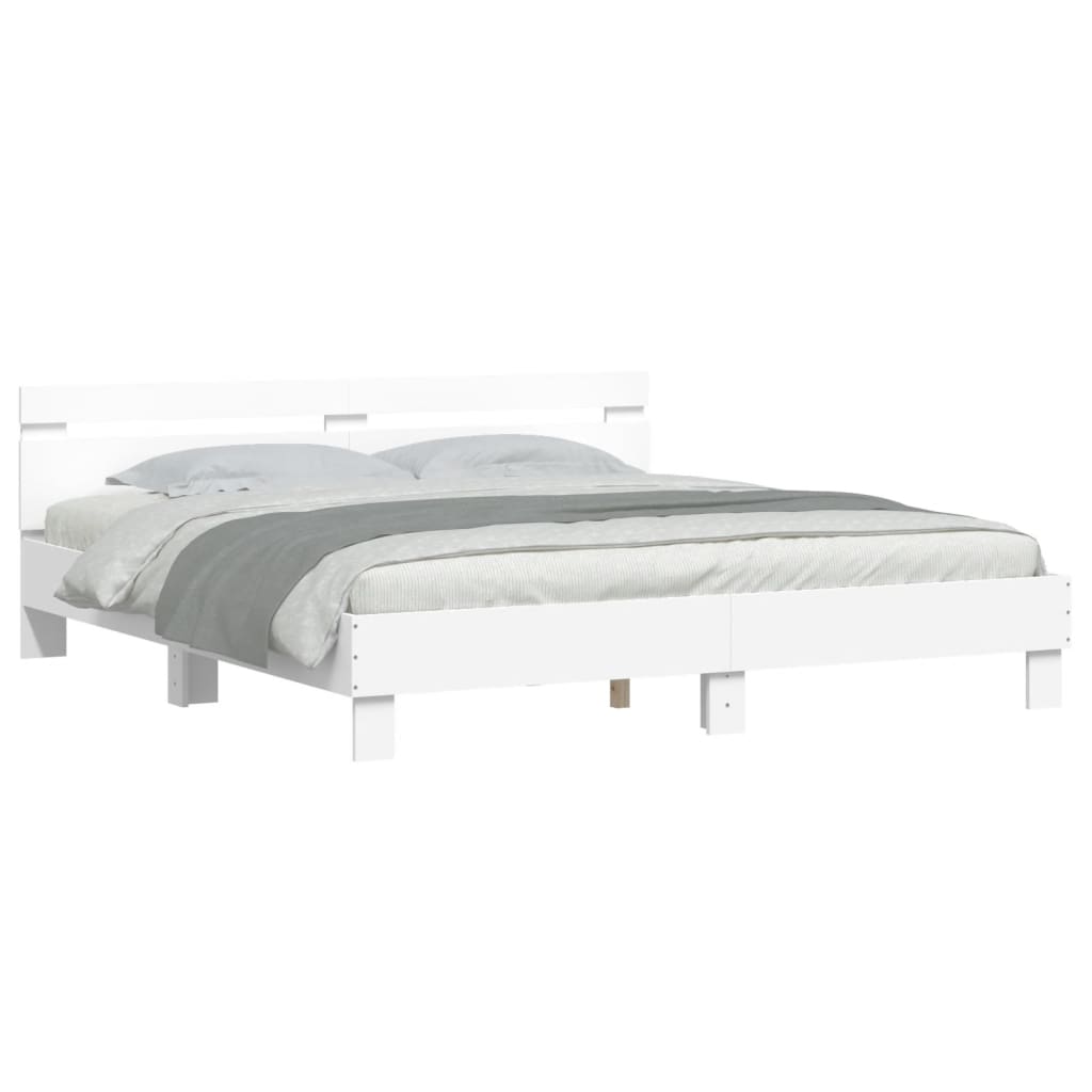 Giroletto Con Led Senza Materasso Bianco