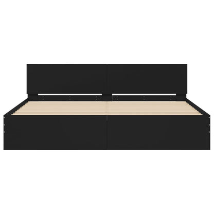 Giroletto Con Testiera E Led Nero