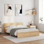 Giroletto Con Testiera E Led Rovere Sonoma