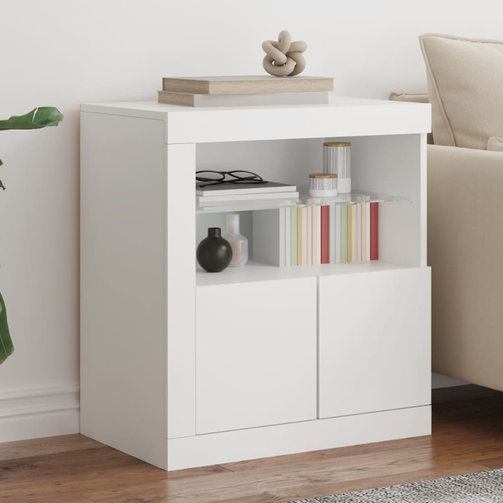 Credenza Con Luci Led 60,5X37X67 Cm