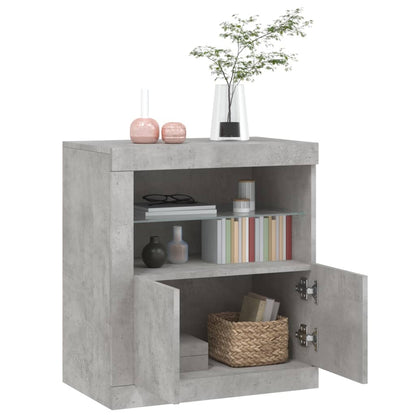 Credenza Con Luci Led 60,5X37X67 Cm