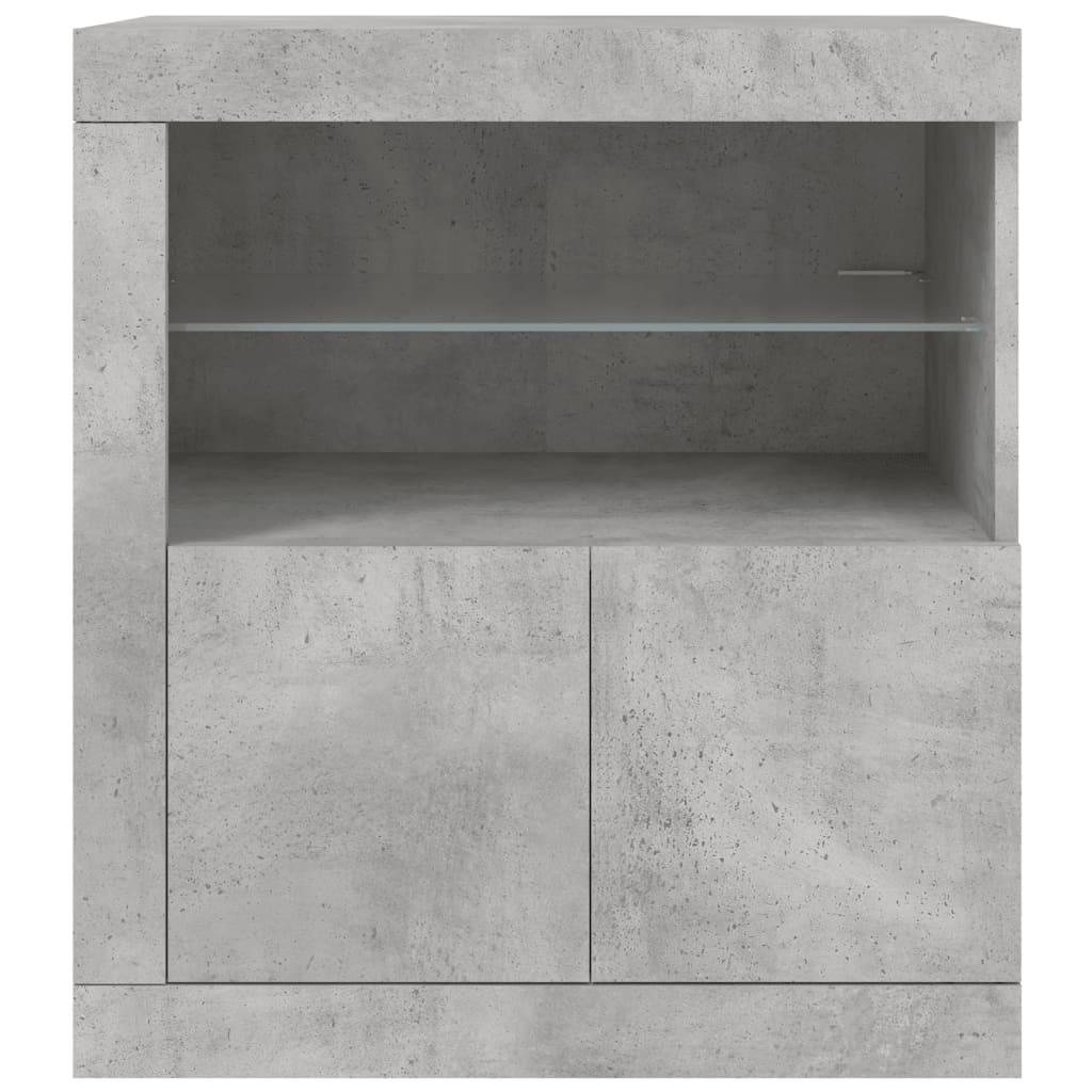 Credenza Con Luci Led 60,5X37X67 Cm