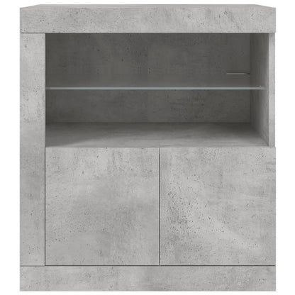 Credenza Con Luci Led 60,5X37X67 Cm