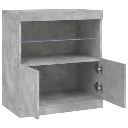 Credenza Con Luci Led 60,5X37X67 Cm