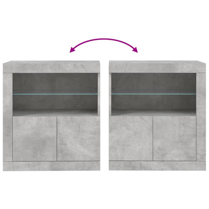 Credenza Con Luci Led 60,5X37X67 Cm