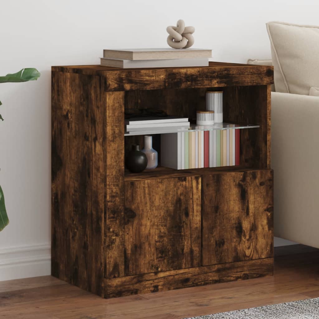 Credenza Con Luci Led 60,5X37X67 Cm