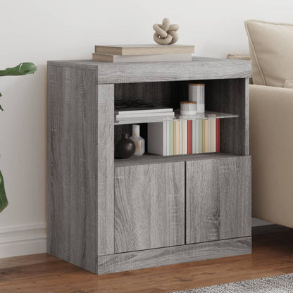 Credenza Con Luci Led 60,5X37X67 Cm