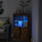 Armadietto Con Luci Led In Legno Multistrato