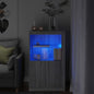 Armadietto Con Luci Led In Legno Multistrato