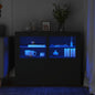 Armadietti Con Luci Led 2Pz Bianchi In Legno Multistrato