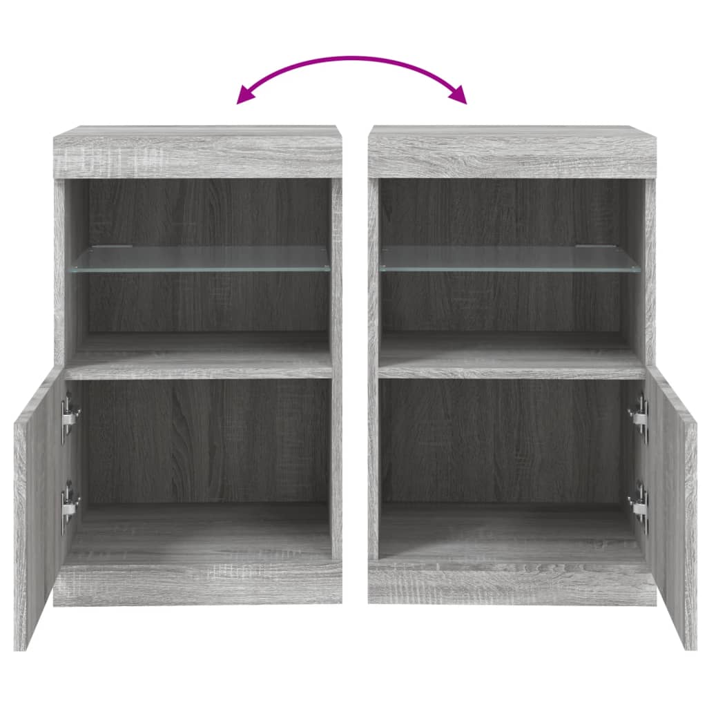 Credenza Con Luci Led 41X37X67 Cm