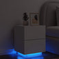 Comodino Con Luci Led In Legno Multistrato
