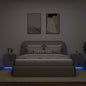 Comodino Con Luci Led In Legno Multistrato