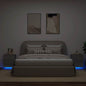 Comodino Con Luci Led In Legno Multistrato