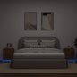 Comodino Con Luci Led In Legno Multistrato