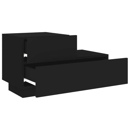 Comodino Con Luci Led 70X36X40,5 Cm