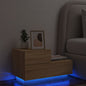 Comodino Con Luci Led 70X36X40,5 Cm