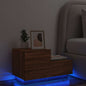 Comodino Con Luci Led 70X36X40,5 Cm