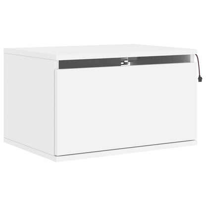 Comodino A Parete Con Luci Led