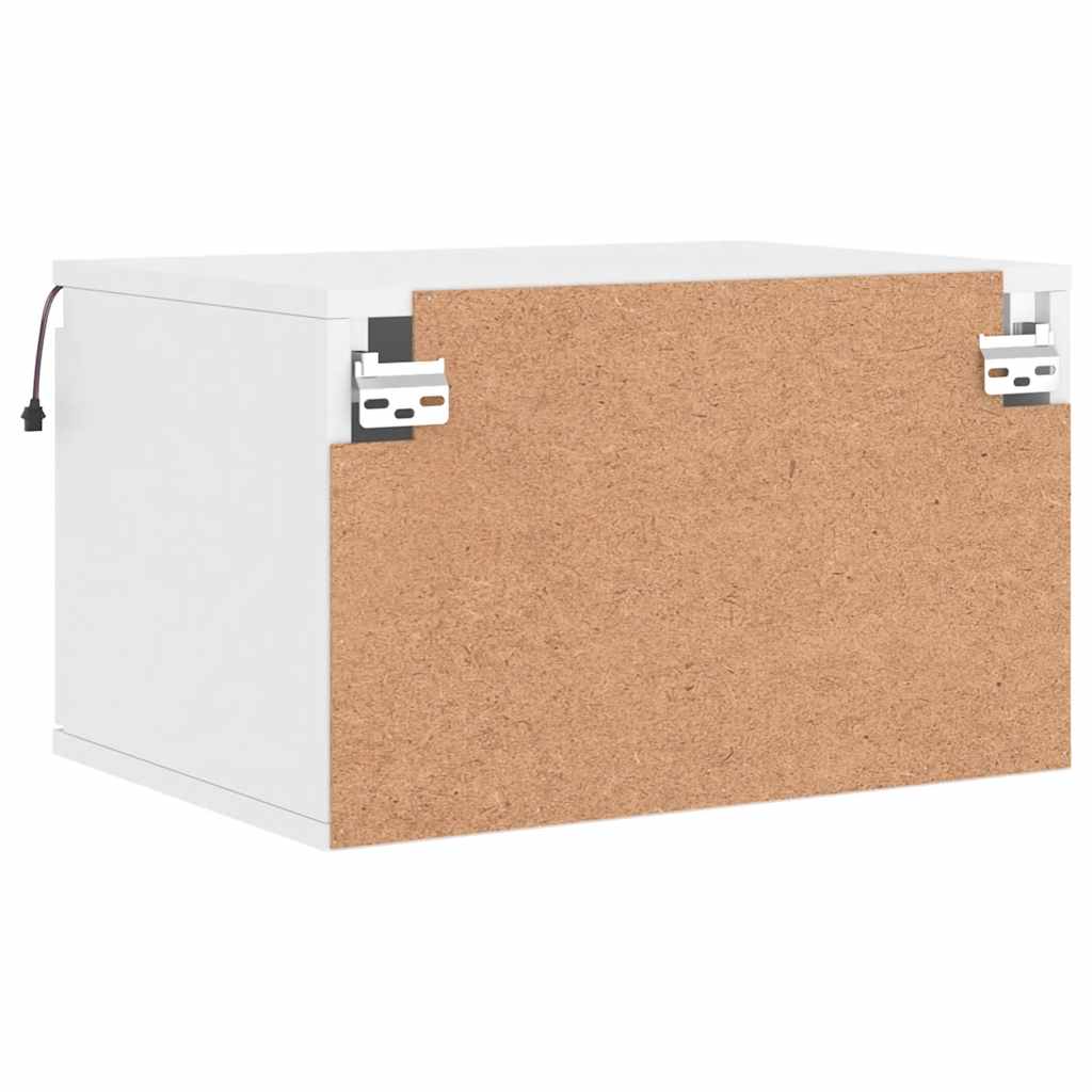 Comodino A Parete Con Luci Led