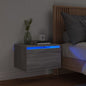 Comodino A Parete Con Luci Led