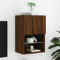 Mobili Tv Con Luci Led 2 Pz 30,5X30X102 Cm