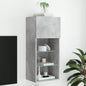 Mobili Tv Con Luci Led 2 Pz 30,5X30X102 Cm