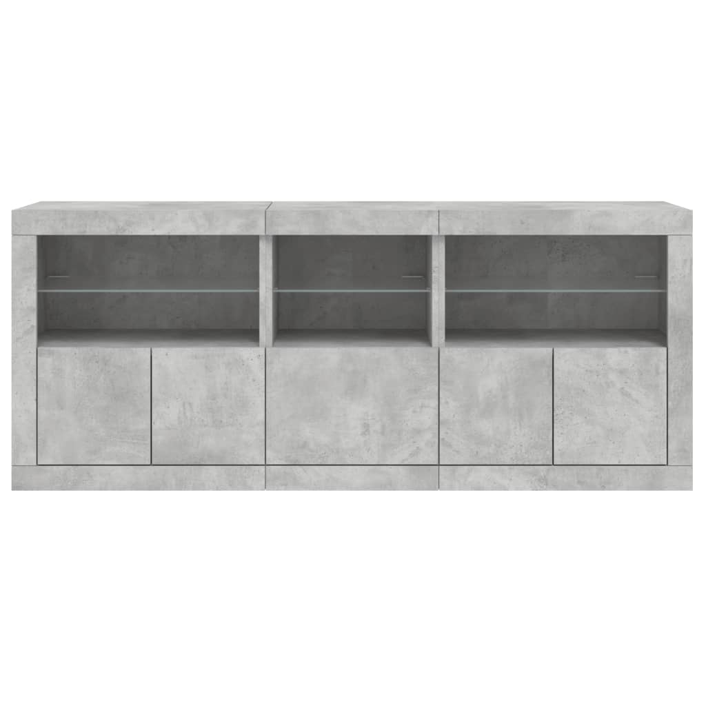 Credenza Con Luci Led 162X37X67 Cm